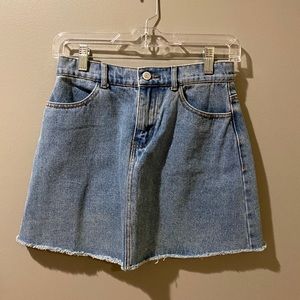 Jean skirt